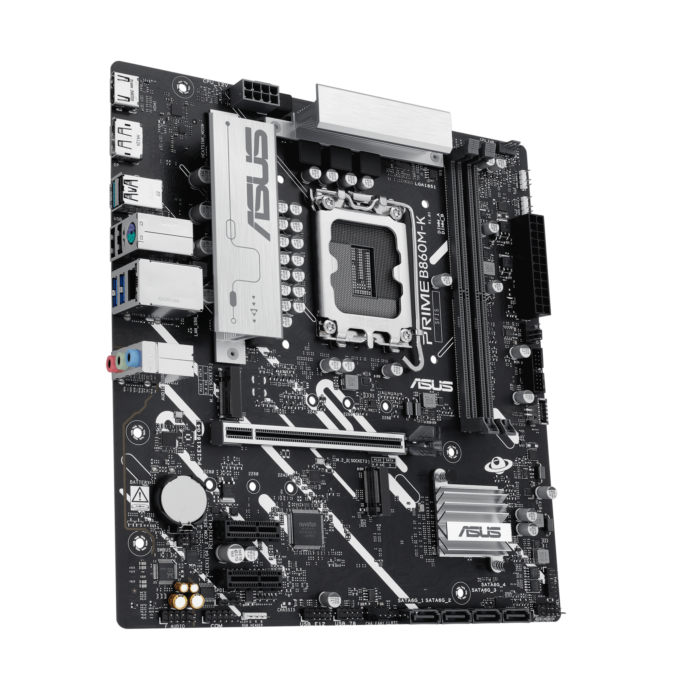 ASUS 华硕PRIME B860M-K-CSM MATX 主机板