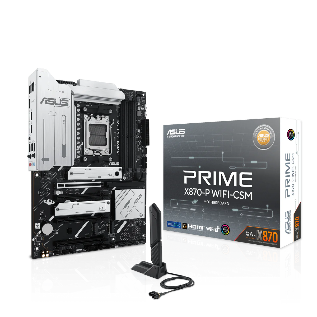 ASUS 華碩 PRIME X870-P WIFI-CSM ATX 主機板 (DDR5)