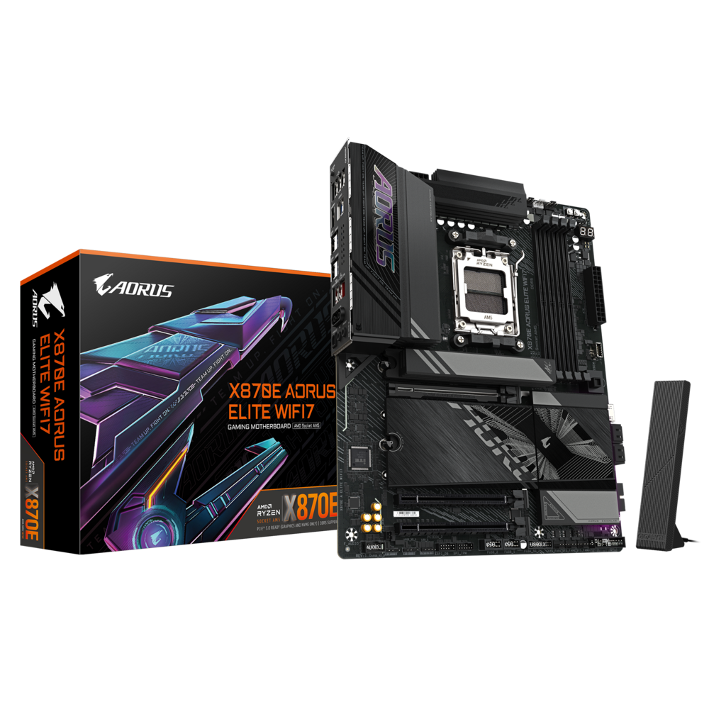 GIGABYTE 技嘉 X870E AORUS ELITE WIFI7 ATX 主機板 (DDR5)