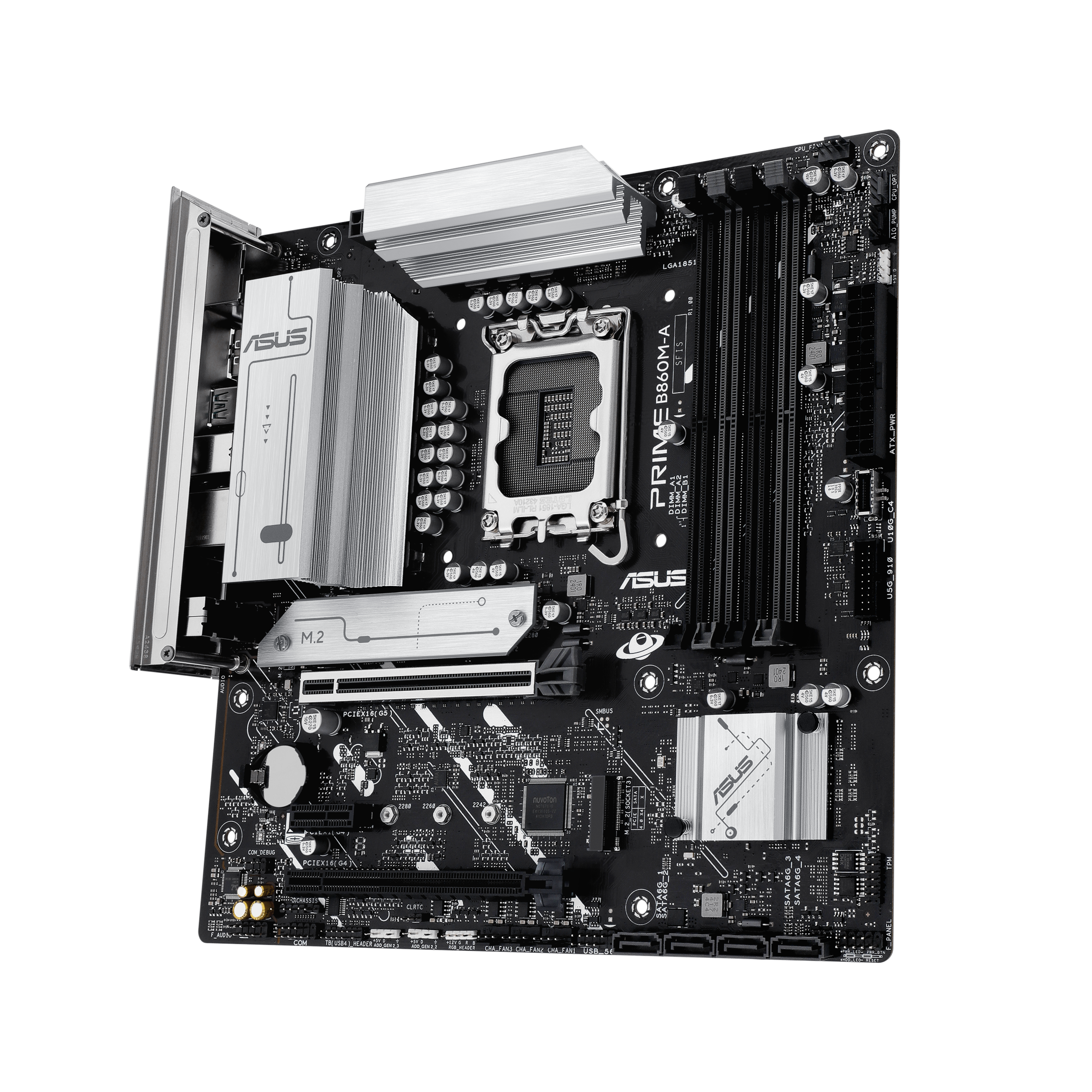 ASUS 华硕PRIME B860M-A-CSM MATX 主机板