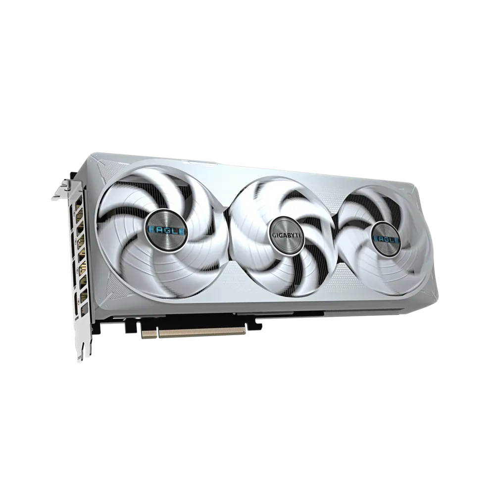 GIGABYTE 技喜GeForce RTX 5070 Ti 16GB EAGLE ICE OC 白色显示卡