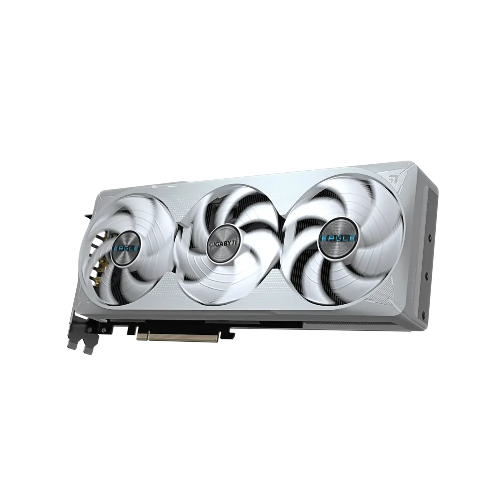 GIGABYTE 技喜GeForce RTX 5070 Ti 16GB EAGLE ICE OC 白色显示卡