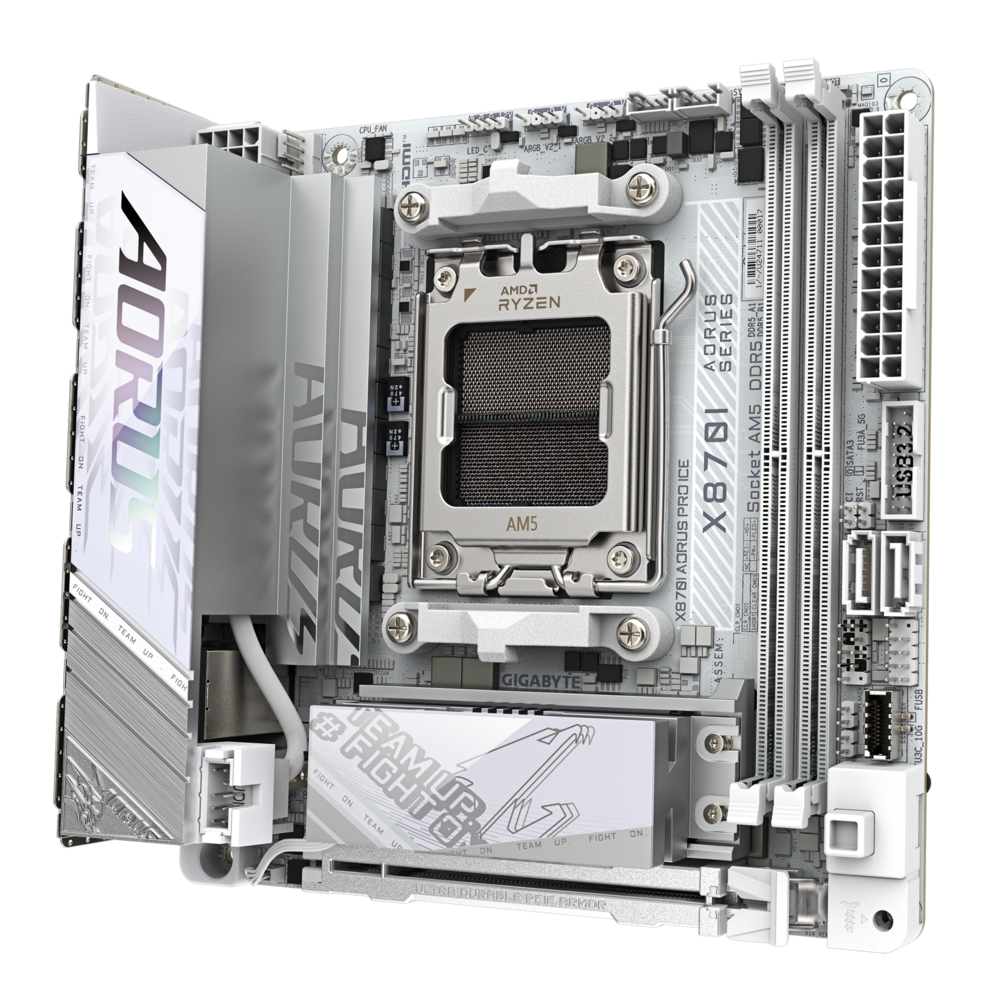 GIGABYTE 技嘉X870I AORUS PRO ICE ITX 主机板(DDR5) 