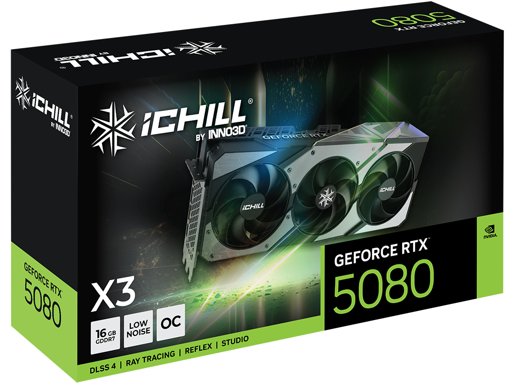 INNO3D GeForce RTX 5080 iCHILL X3 显示卡