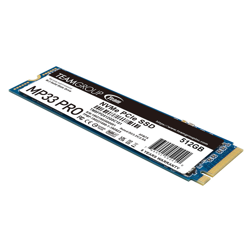 TEAMGROUP MP33 PRO M.2 PCIe NVMe Gen3x4 SSD