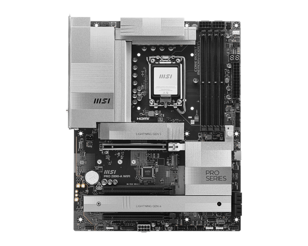 MSI 微星 PRO Z890-A WIFI ATX 白色主機板 (DDR5)