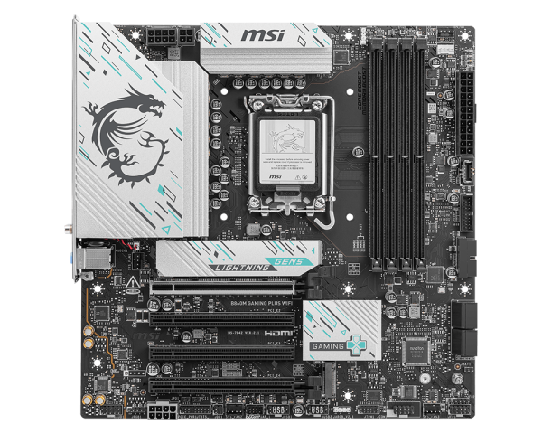 【情人節特惠】MSI 微星 B860M GAMING PLUS WIFI MATX 主機板