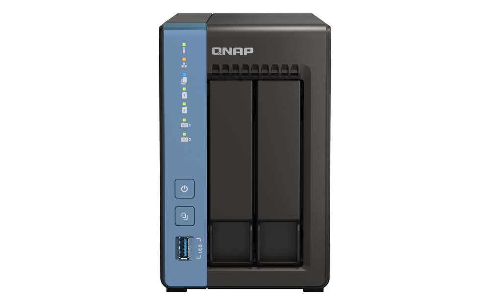 QNAP TS-216 2-Bay 家用NAS 可存儲M.2 2280 SSD