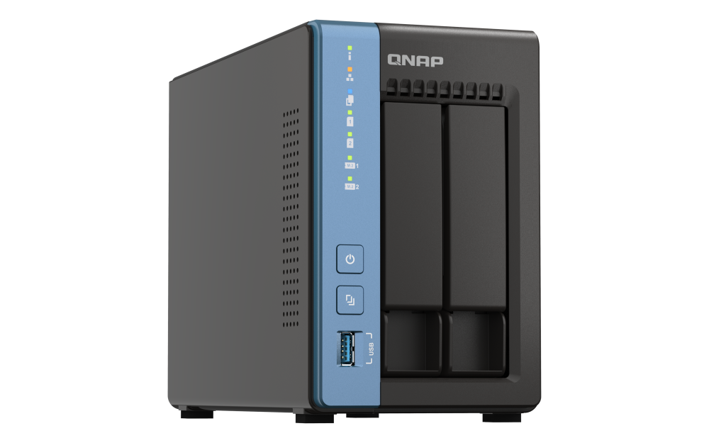 QNAP TS-216 2-Bay 家用NAS 可存儲M.2 2280 SSD