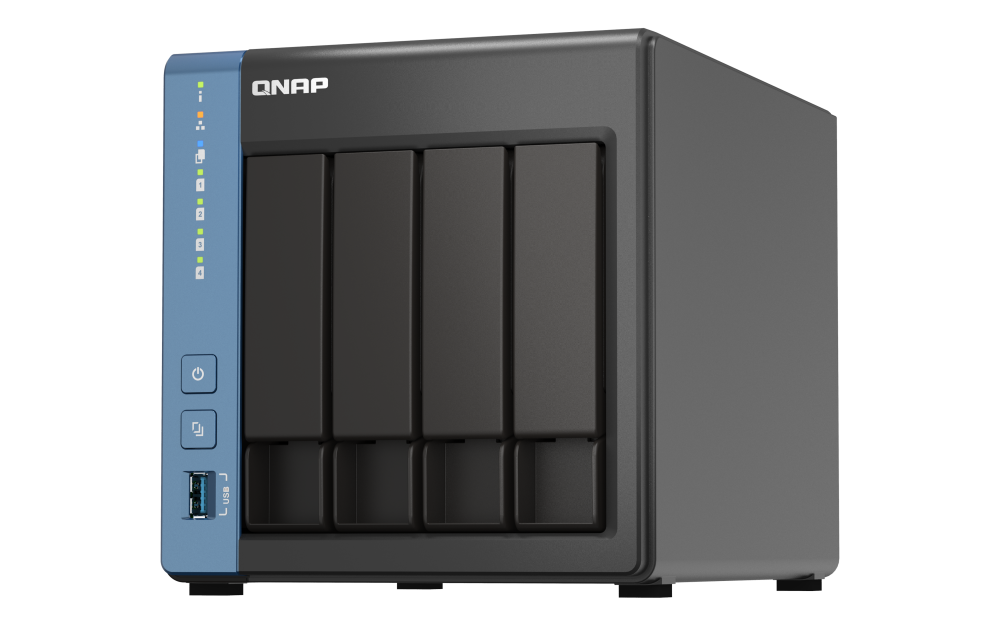 QNAP TS-416 4-Bay 中小企NAS 可存儲M.2 2280 SSD