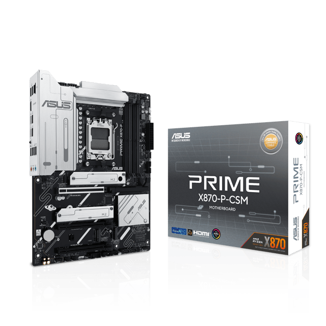 ASUS 华硕PRIME X870 P-CSM ATX 主机板DDR5 