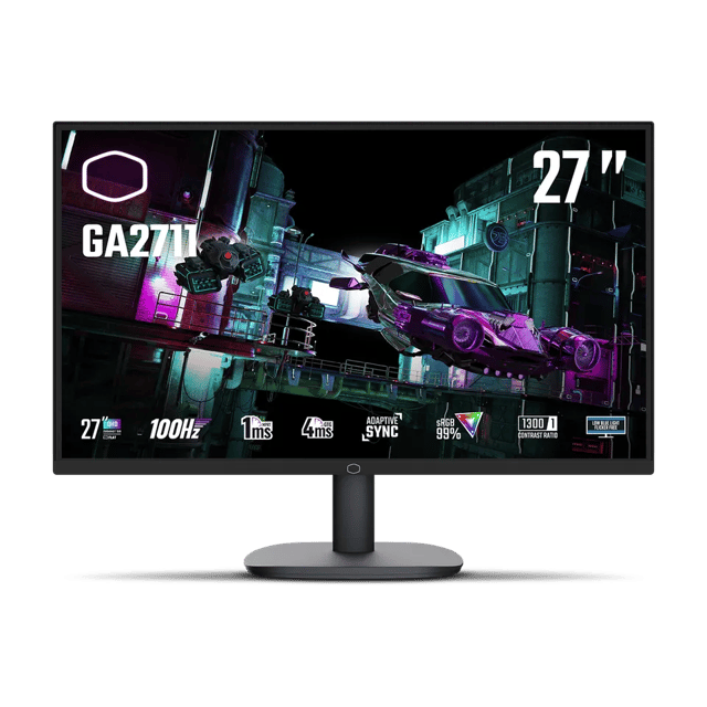 Cooler Master GA2711 電競顯示器 27" 2K QHD 100Hz IPS - 2560x1440