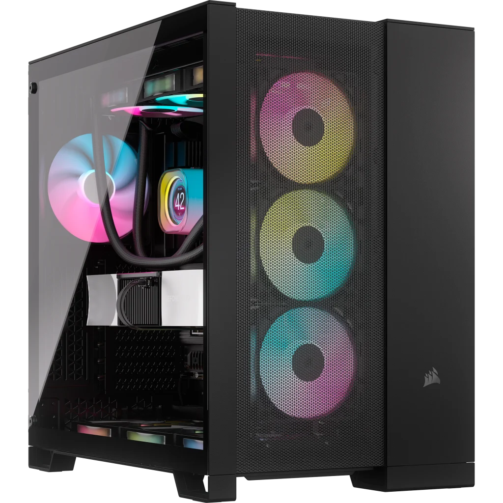 CORSAIR 6500D Airflow EATX 中塔機箱 強化玻璃 Dual Chamber