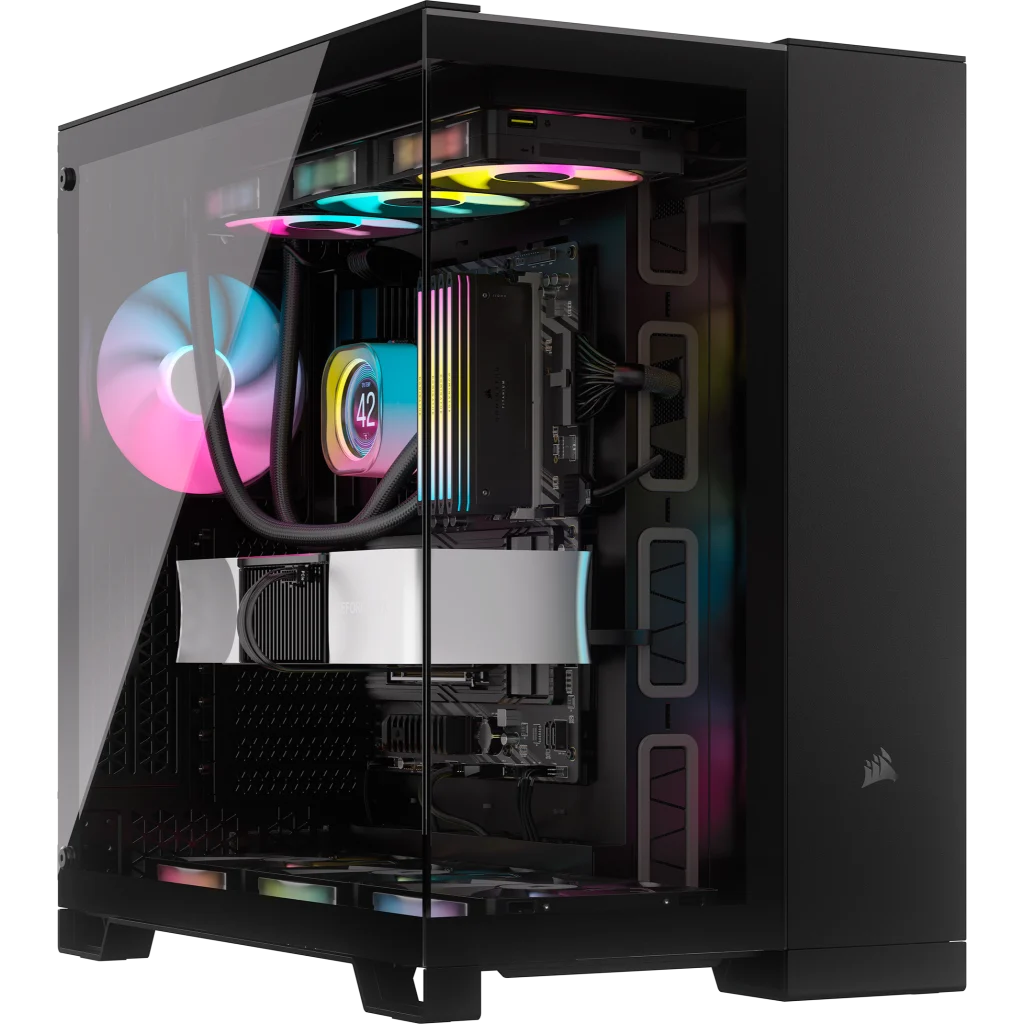 CORSAIR iCUE LINK 6500X RGB ATX 中塔机箱强化玻璃Dual Chamber 