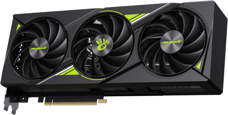 Manli Nebula GeForce RTX 5070 Ti 显示卡16GB GDDR7