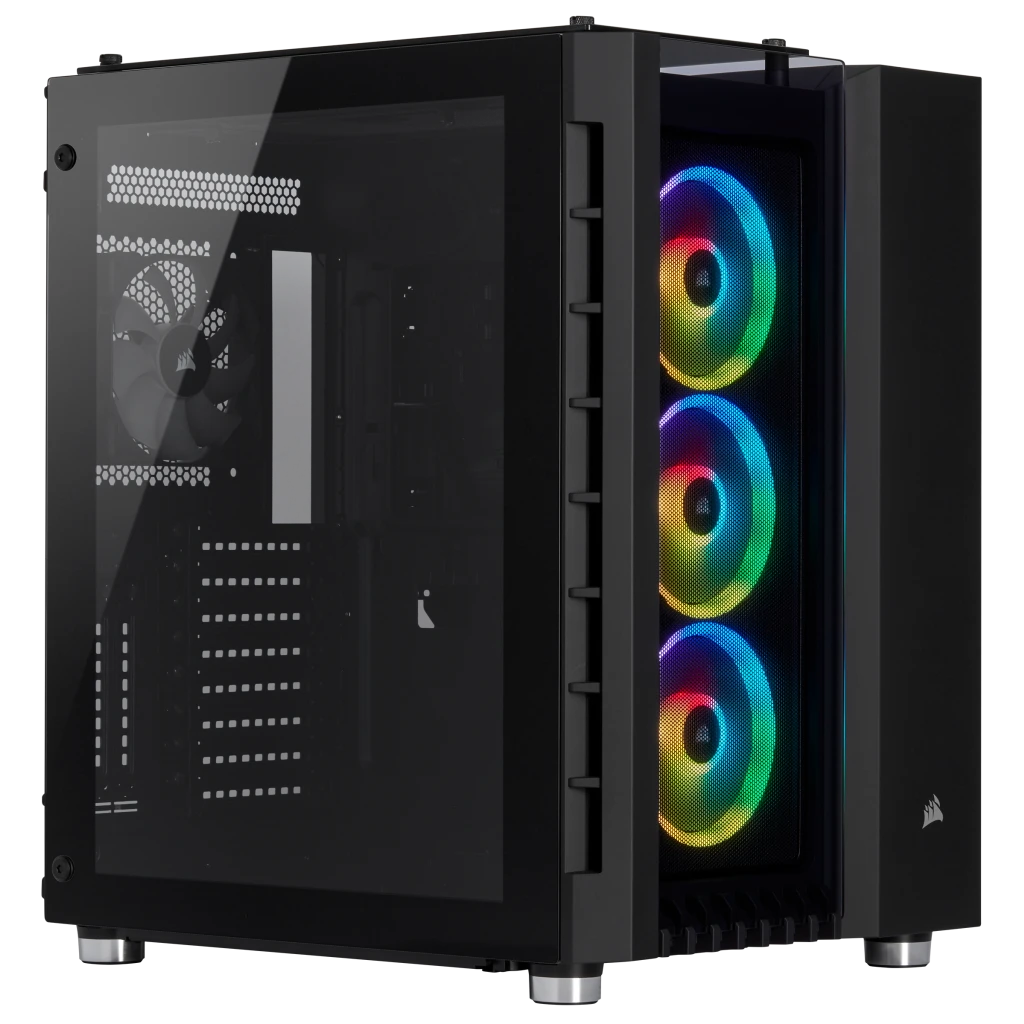 CORSAIR Crystal Series 680X RGB High Airflow EATX 中塔機箱 強化玻璃