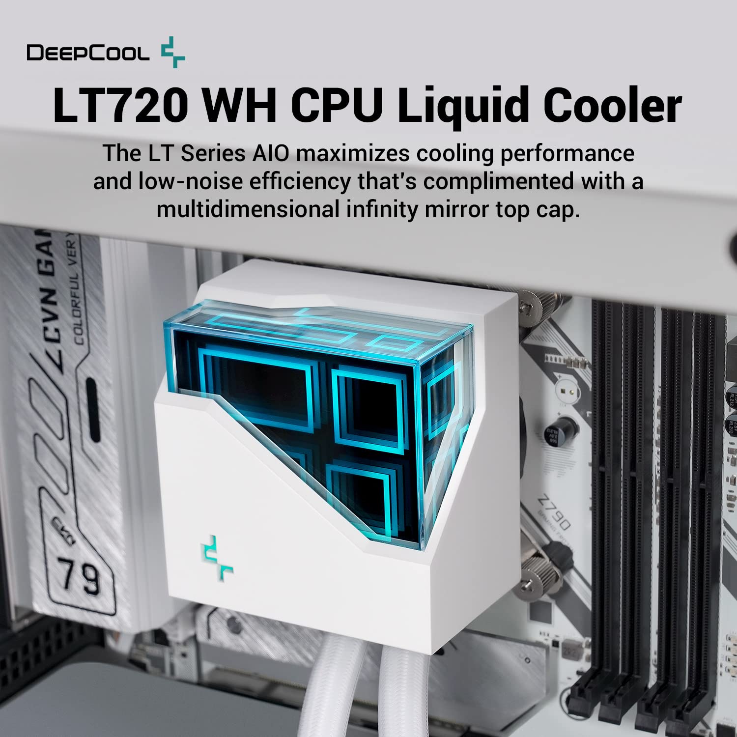 DEEPCOOL LT720 ARGB 360mm 水冷散熱器(黑/白) - WCSL MALL