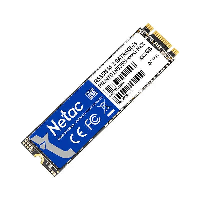 Netac N535N M.2 2280 SATA III SSD 儲存狀置 512GB