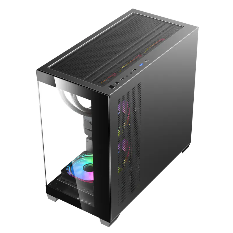 DarkFlash DS900M M-ATX Case 無側柱海景機箱