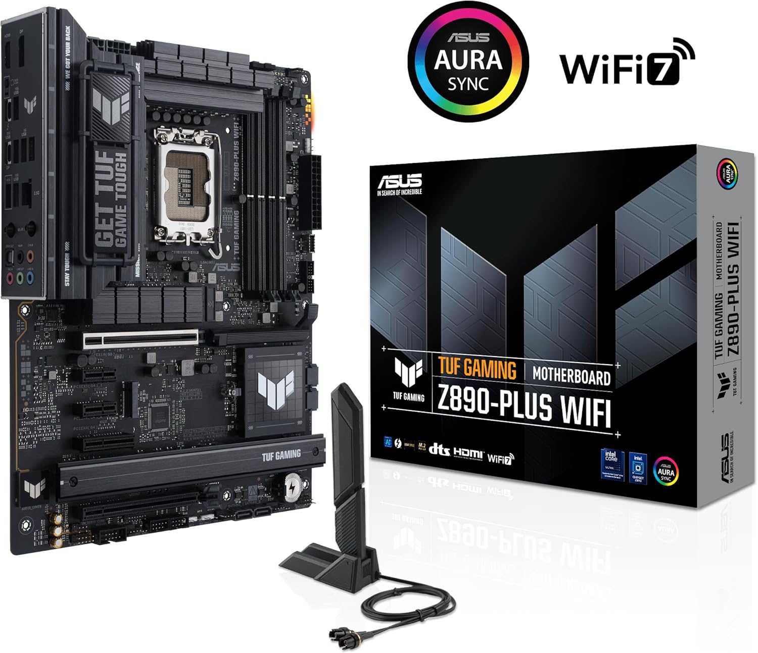 ASUS 华硕TUF GAMING Z890-PLUS WIFI ATX 主机板DDR5