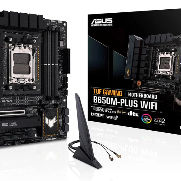 ASUS 华硕TUF GAMING B650M-PLUS WIFI Micro-ATX 主机板DDR5