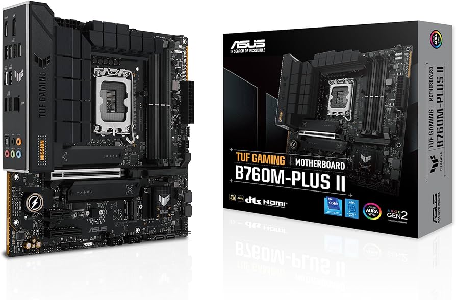 ASUS 華碩 TUF GAMING B760M-PLUS II mATX 主機板 DDR5