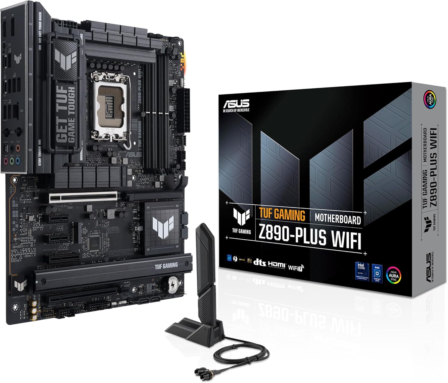 ASUS 华硕TUF GAMING Z890-PLUS WIFI ATX 主机板DDR5