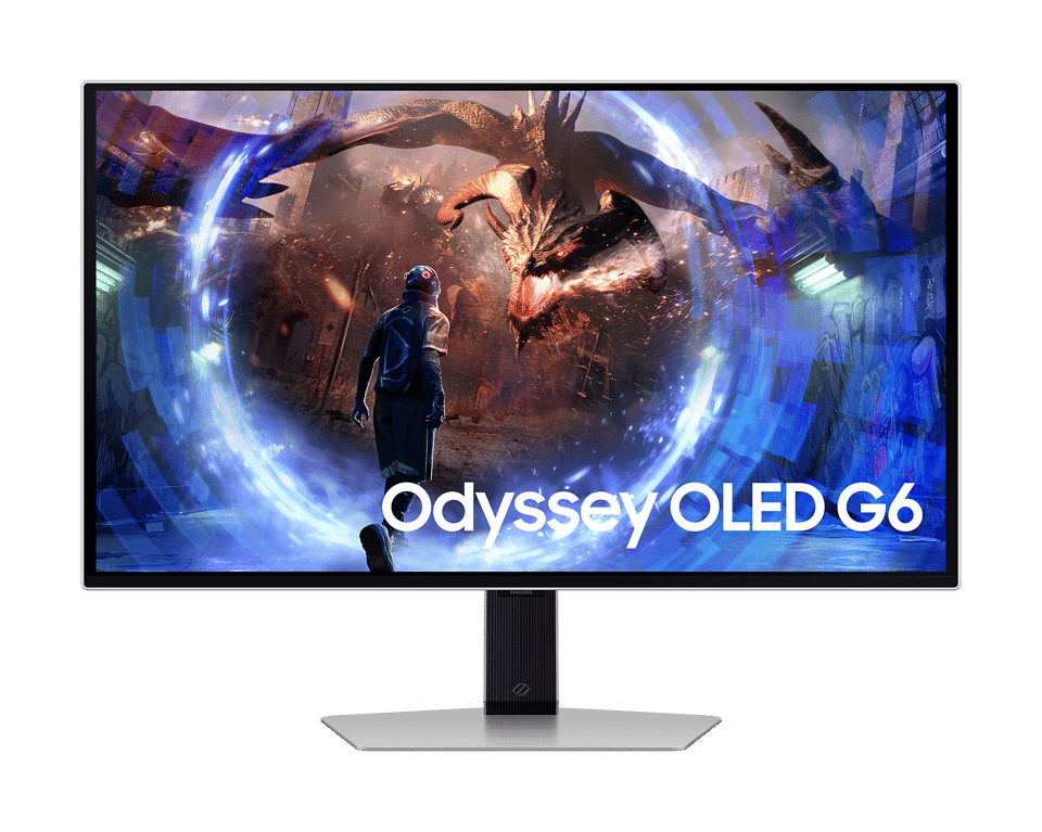 Samsung 三星Odyssey G6 OLED 27" 平面电竞显示器(27" / WQHD [2560 x 1440] / 360Hz / OLED / 0.03ms / HDR10 / FreeSync Premium Pro) LS27DG602SCXXK 2024 