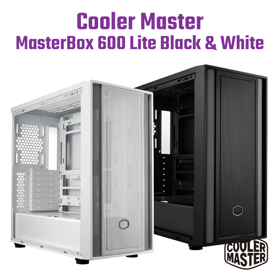 Cooler Master MasterBox 600 LITE ATX 機箱 黑 / 白