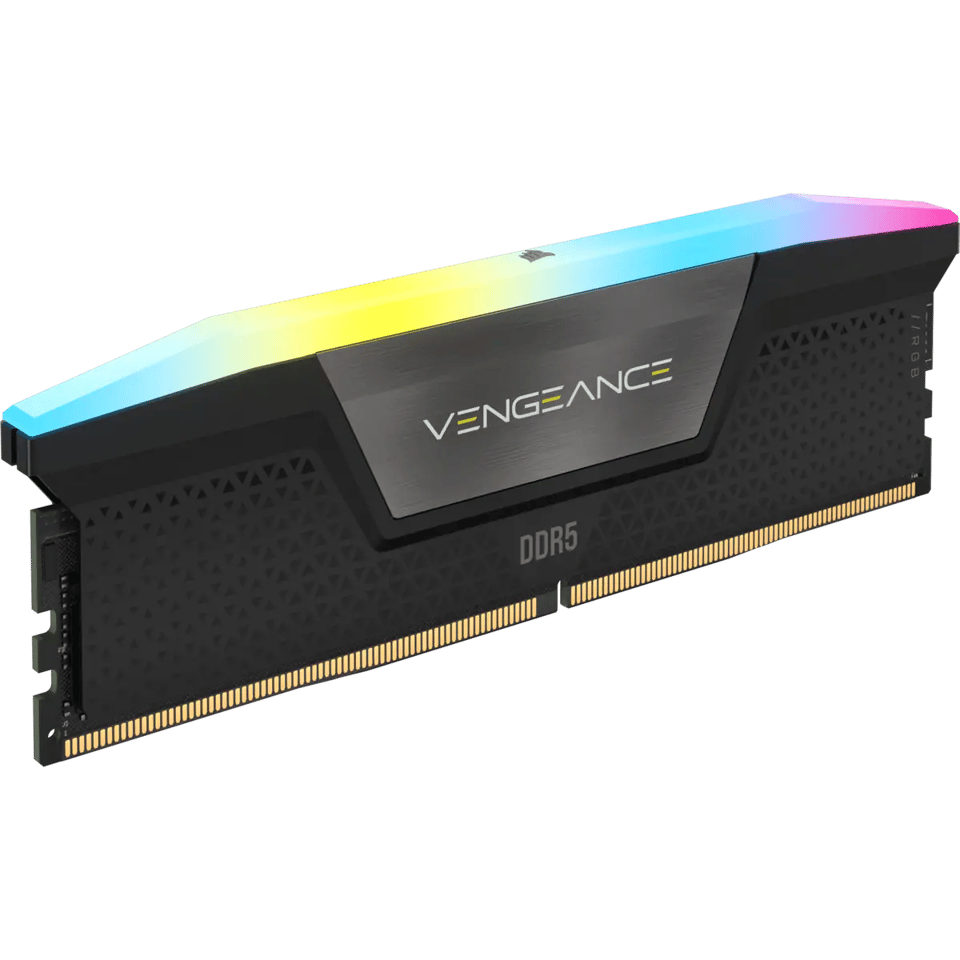 Corsair VENGEANCE RGB DDR5 6000MHz 32/64GB CL36 记忆体AMD EXPO INTEL XMP