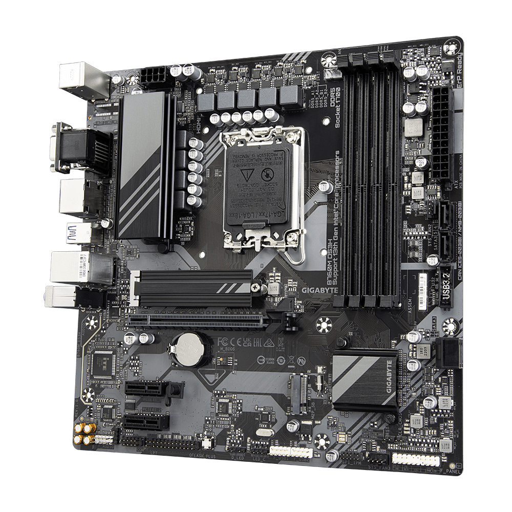 GIGABYTE 技嘉 B760M DS3H DDR5 Micro-ATX 主機板 (DDR5)