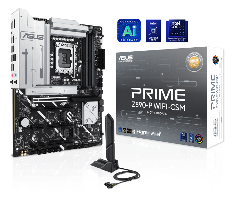 ASUS 华硕PRIME Z890-P WIFI CSM ATX 主机板DDR5 