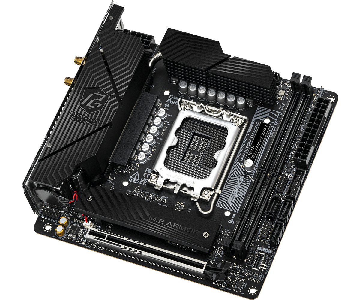 ASRock 華擎 Phantom Gaming B760I Lightning WiFi ITX 主機板 (DDR5)