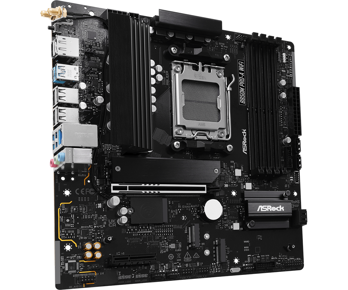 ASRock B850M Pro-A WiFi MATX 主機板