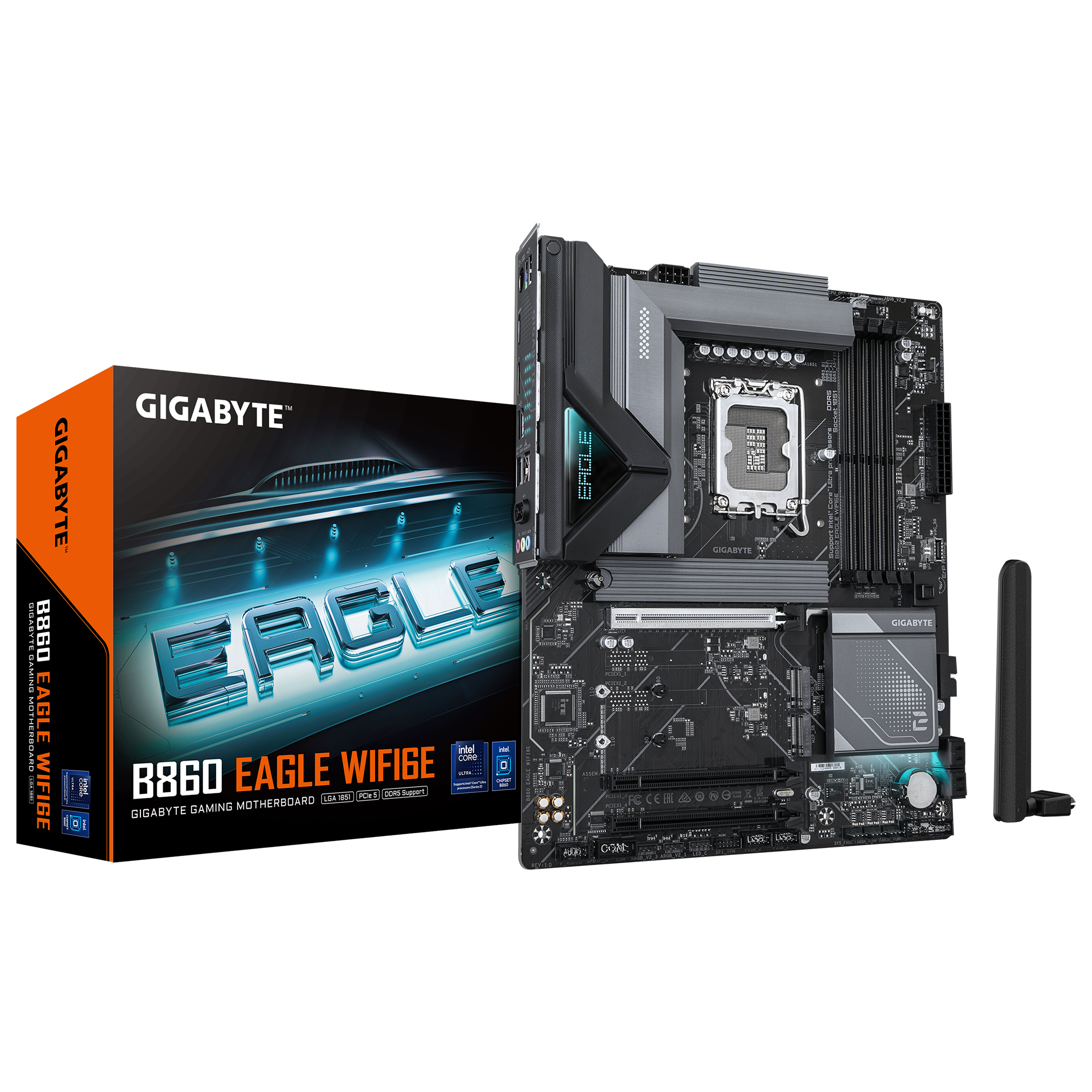 GIGABYTE 技嘉B860 EAGLE WIFI6E ATX 主机板