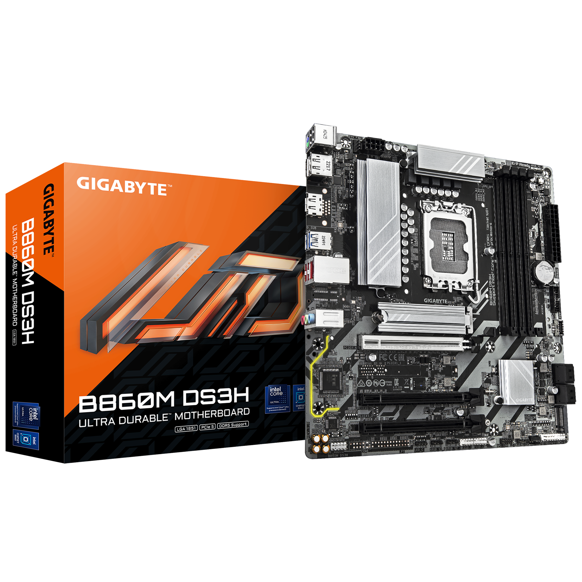 GIGABYTE 技嘉B860M DS3H MATX 主机板