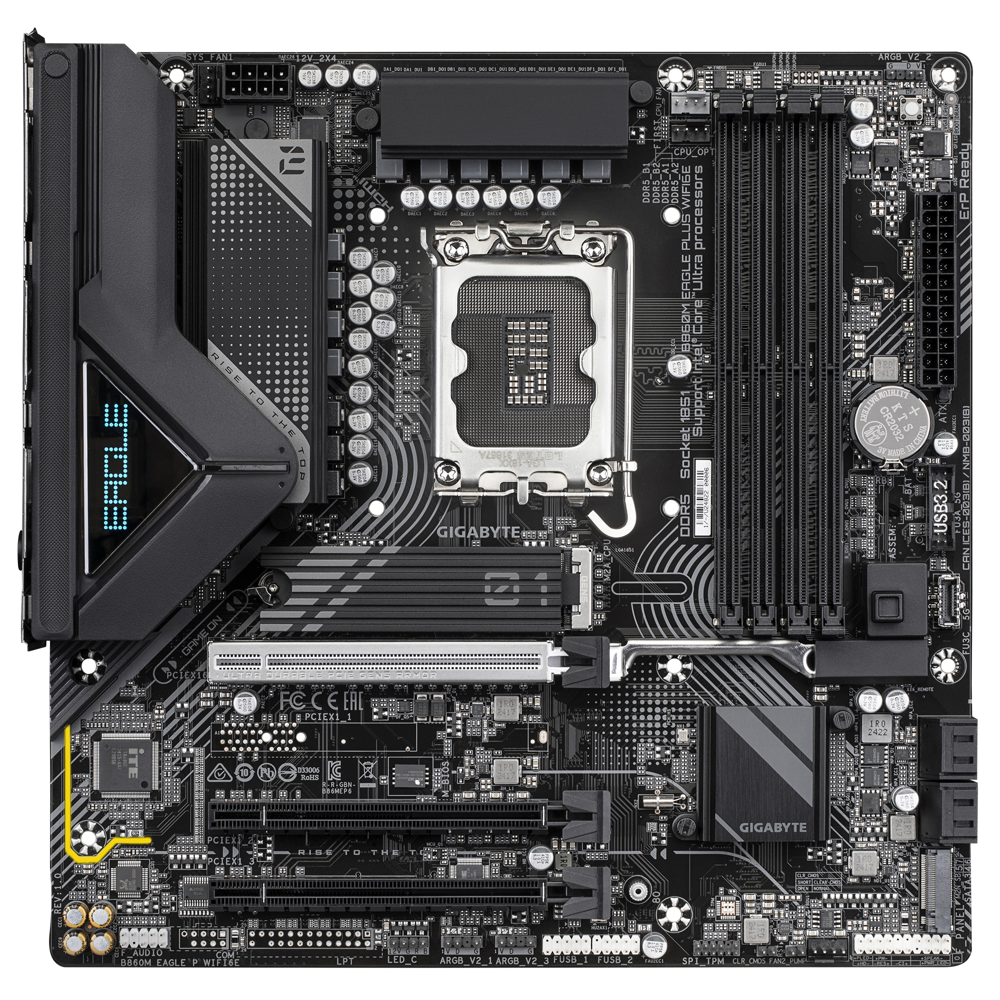 GIGABYTE B860M EAGLE PLUS WIFI6E MATX 主機板