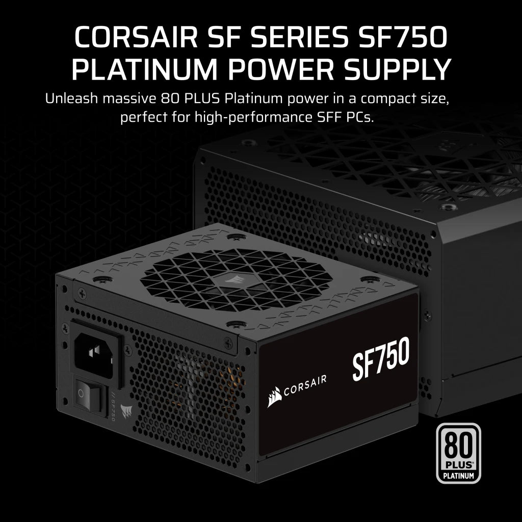 Corsair SF750 750W 80Plus Platinum 鉑金牌 主機電源 SFX ATX 3.1