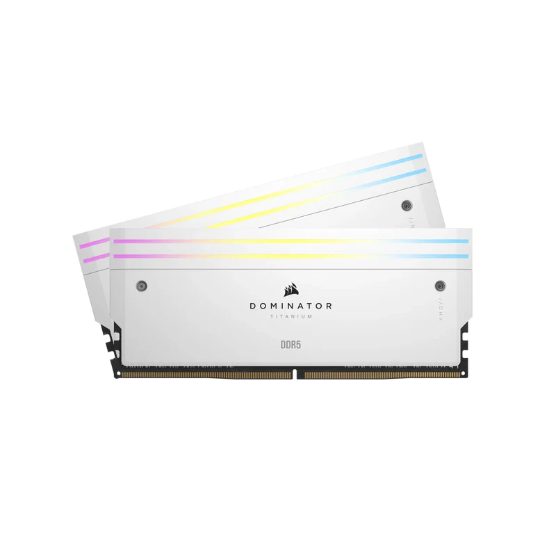 Corsair Dominator Titanium RGB DDR5 6400MHz 32GB (2x16GB) C32 Kit - White