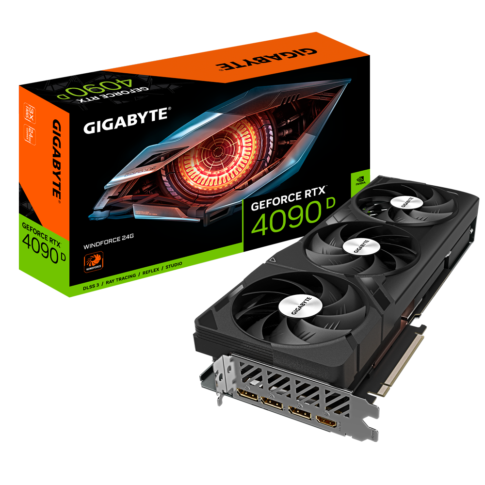 GIGABYTE 技嘉 WINDFORCE GeForce RTX 4090D顯示卡 24G