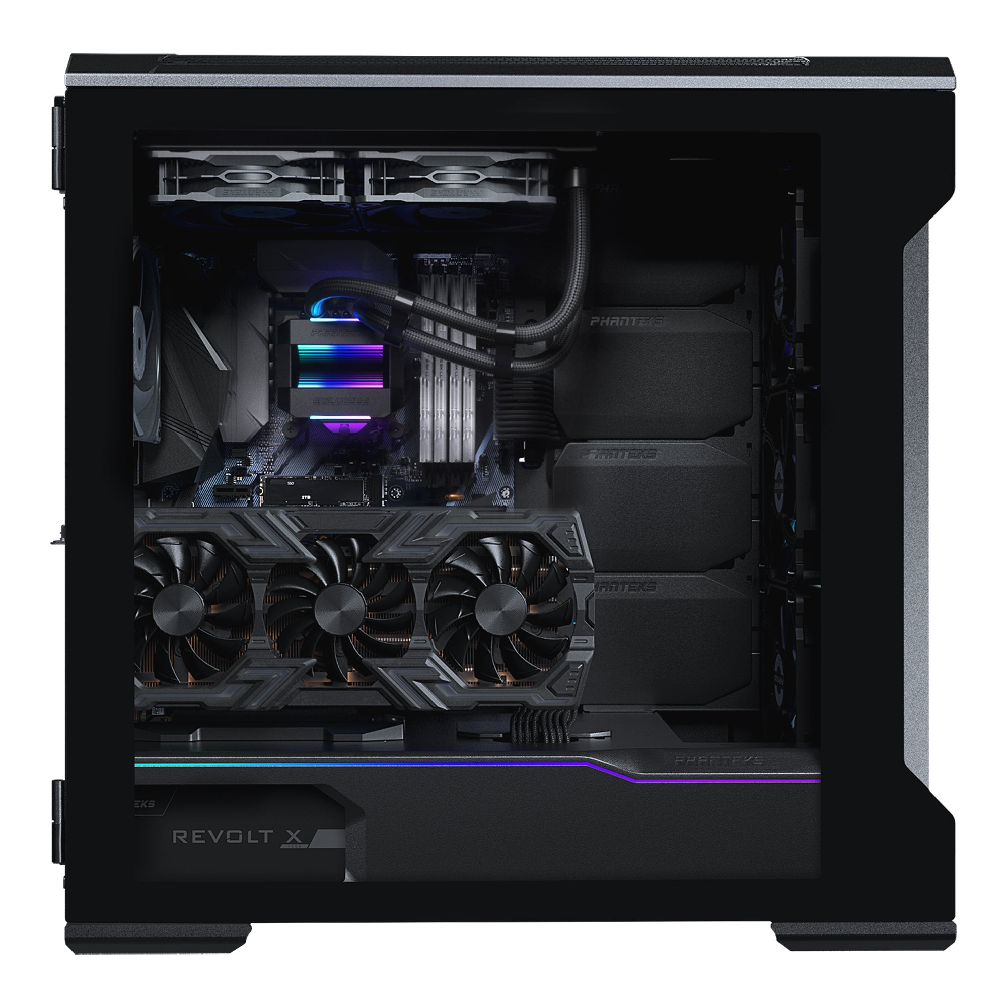 Phanteks Glacier One T30 V2 240mm AIO LIQUID CPU COOLER 水冷