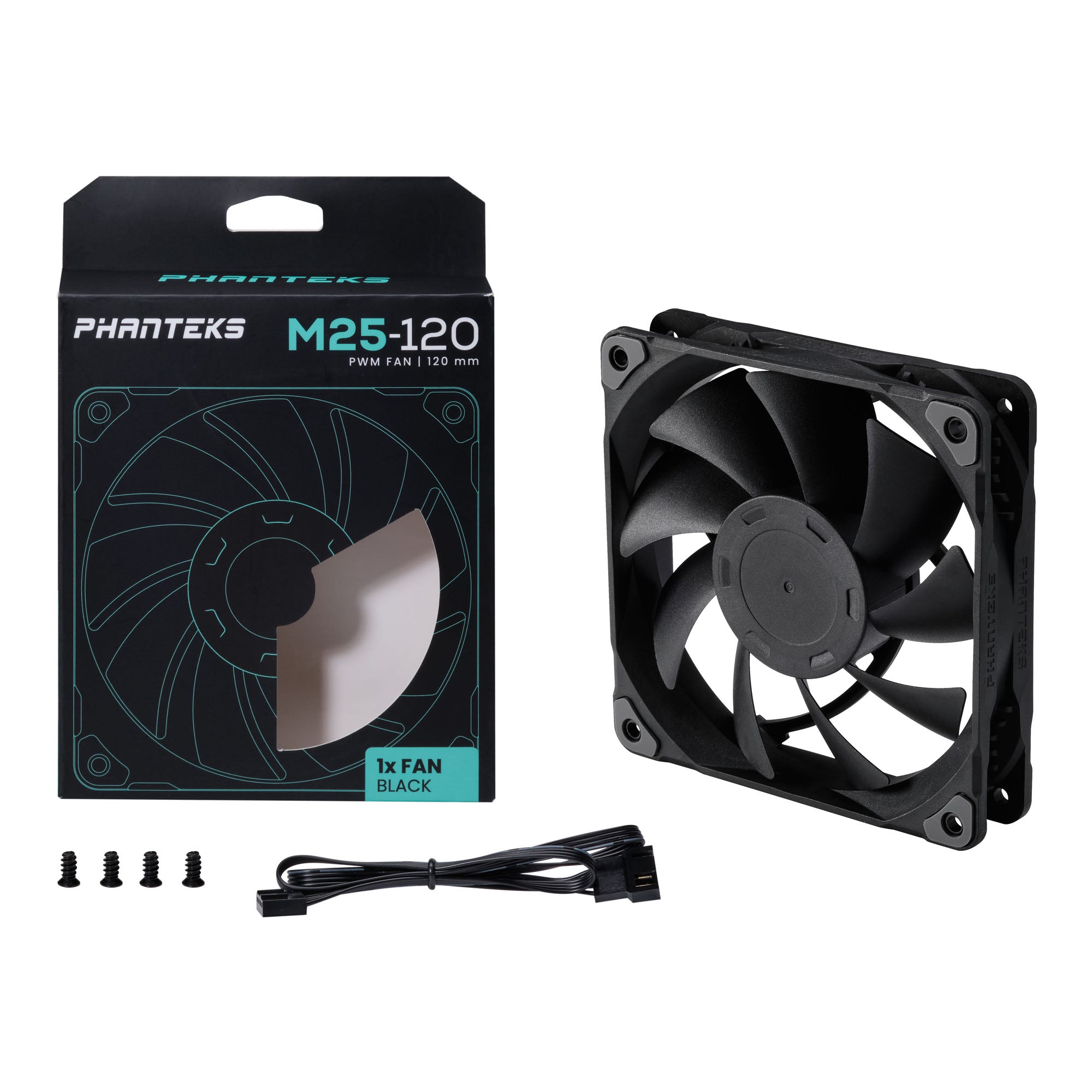 Phanteks M25-120 PWM Case Fan 機箱風扇 5年保養