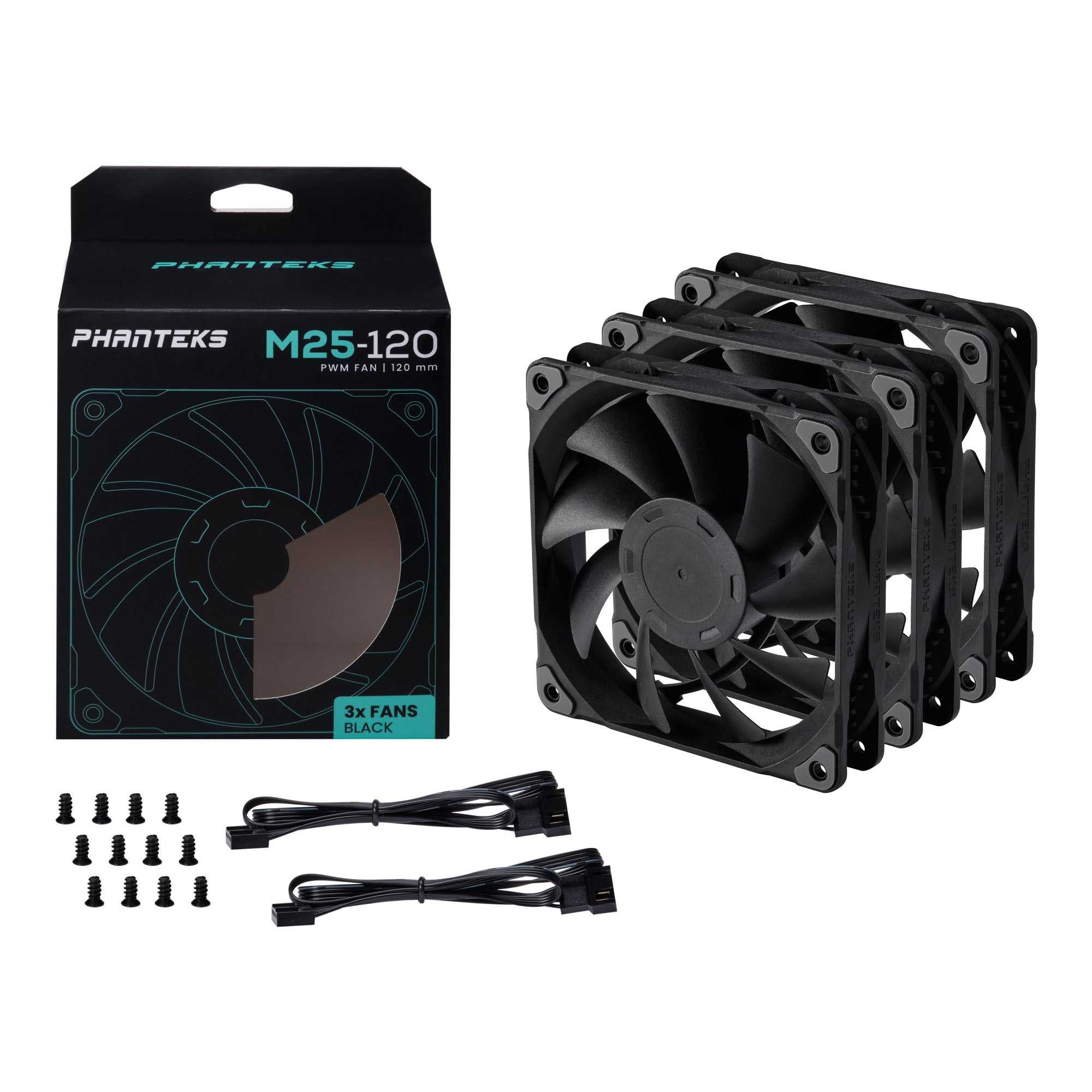 Phanteks M25-120 PWM Case Fan 機箱風扇 5年保養