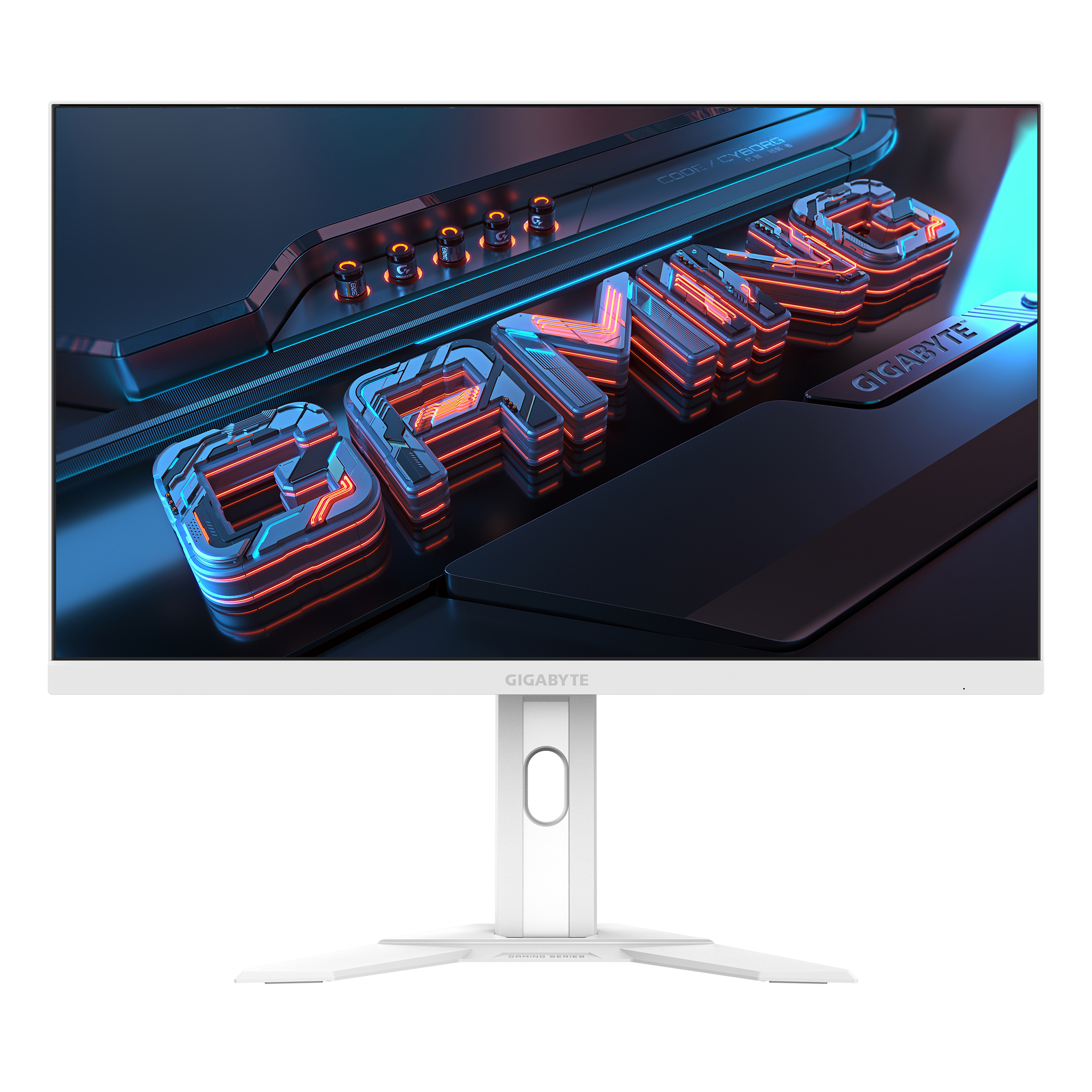 Gigabyte M27QA ICE 27" IPS 180Hz QHD Gaming Monitor 白色电竞显示器- 2560 x 1440 