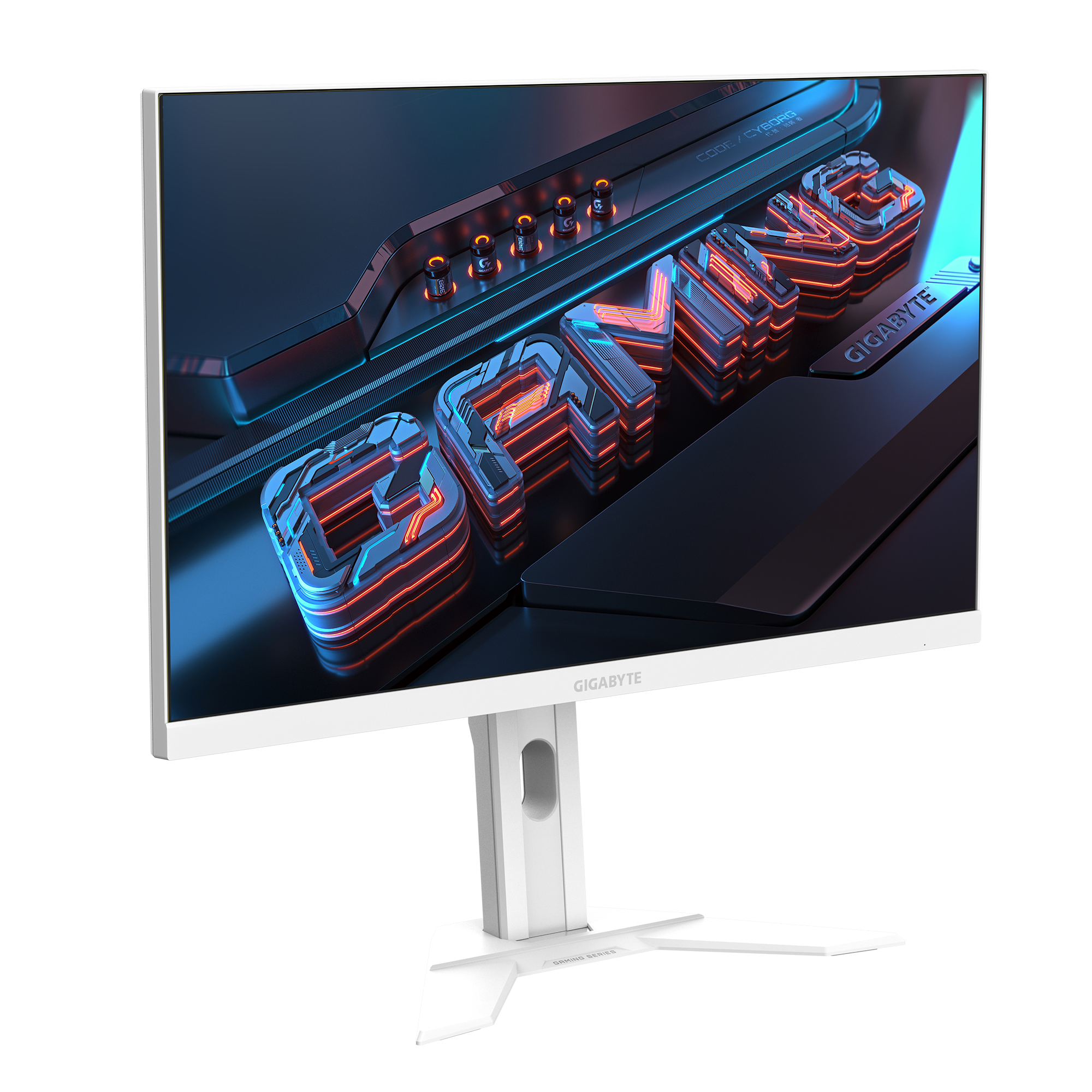 Gigabyte M27QA ICE 27" IPS 180Hz QHD Gaming Monitor 白色電競顯示器 - 2560 x 1440