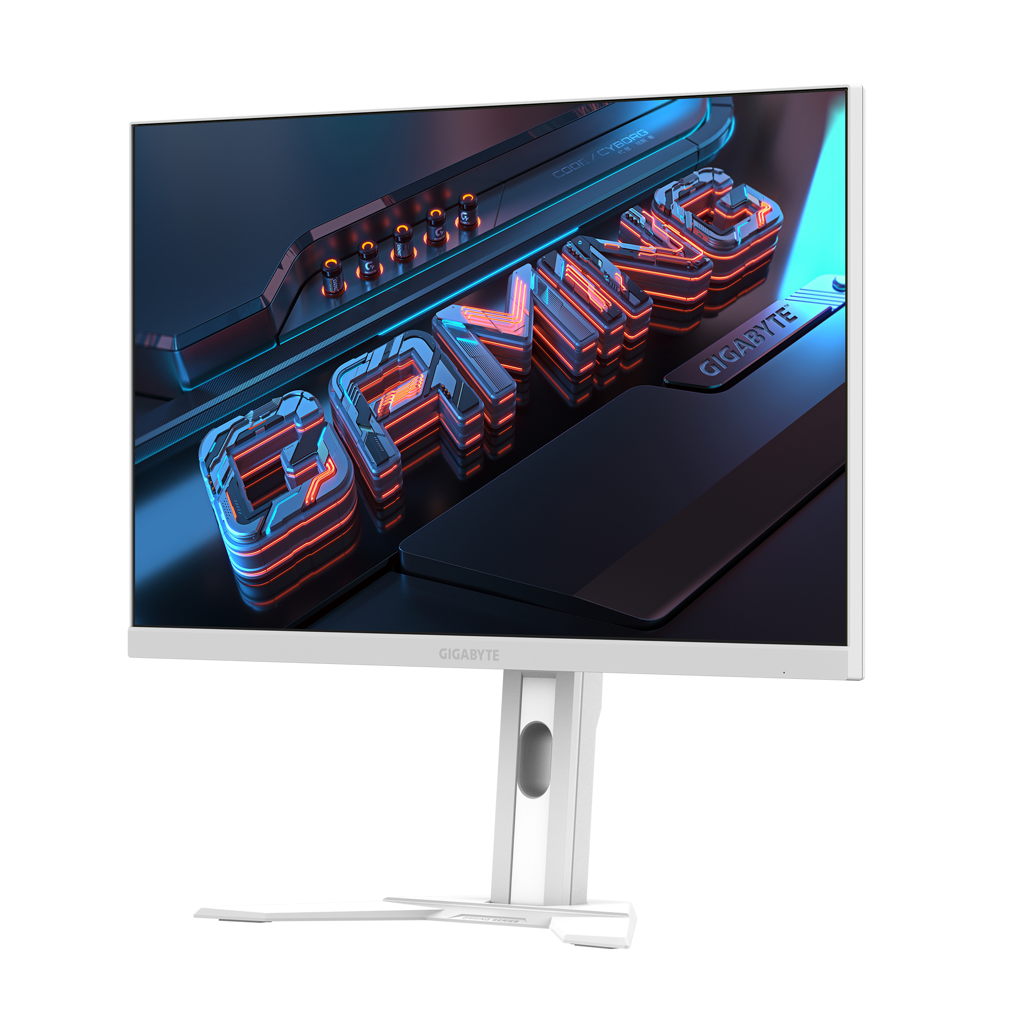 Gigabyte M27QA ICE 27" IPS 180Hz QHD Gaming Monitor 白色电竞显示器- 2560 x 1440 