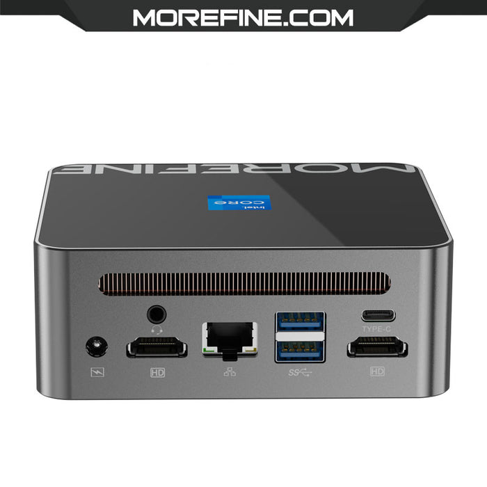 MOREFINE M9Pro 迷你电脑16GB RAM 5600Hz+1GB SSD WIN11 PRO (i5-12450H) 