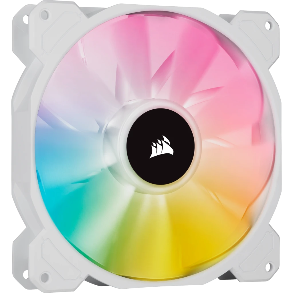 Corsair iCUE SP120 RGB ELITE 120mm PWM White Fan 白色 機箱風扇 Single Pack 一件裝