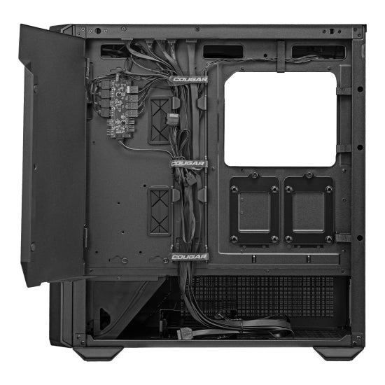 【新品推荐】Cougar MX600 RGB EATX Case 电竞侧透玻璃机箱- 预装3把ARGB风扇(黑/白) 