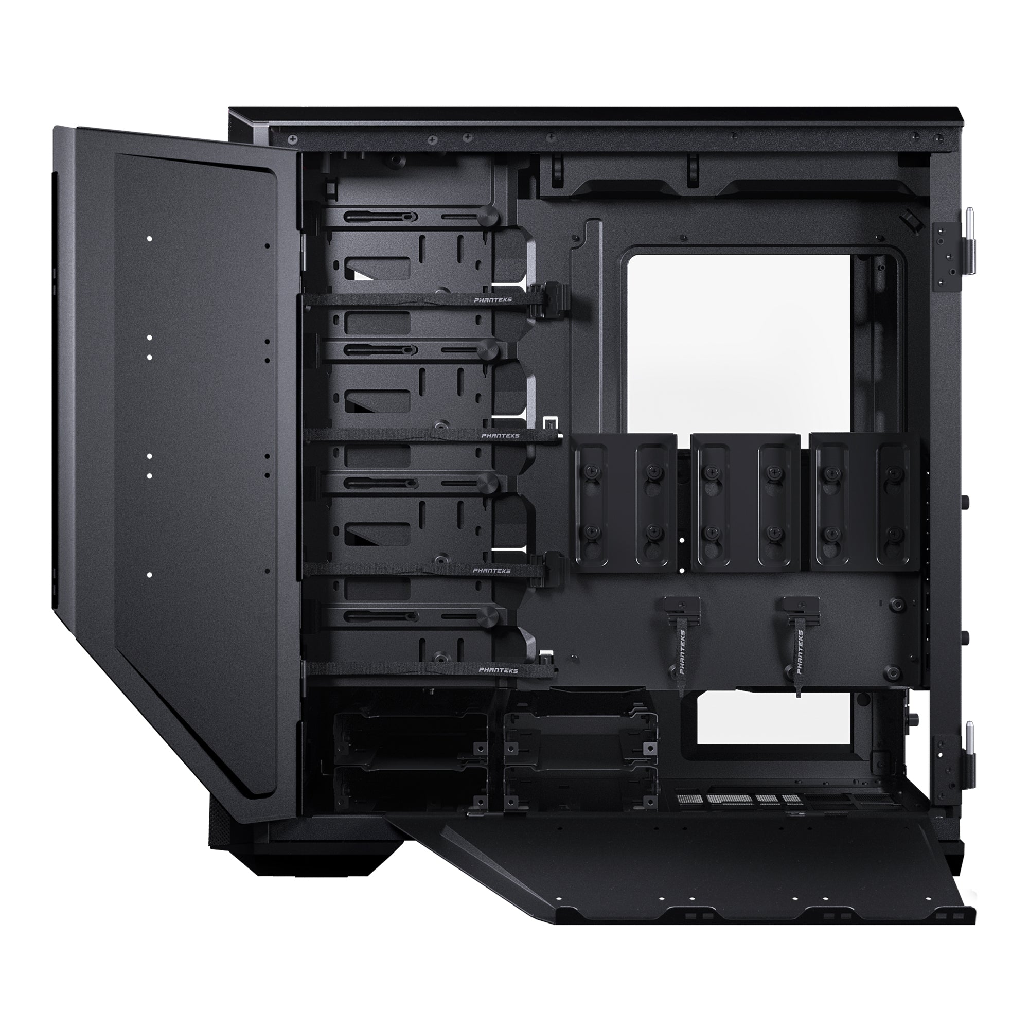 (附送3把风扇) Phanteks ECLIPSE G500A DRGB CASE e-ATX Case 中塔机箱强化玻璃MESH PANEL TEMPERED GLASS